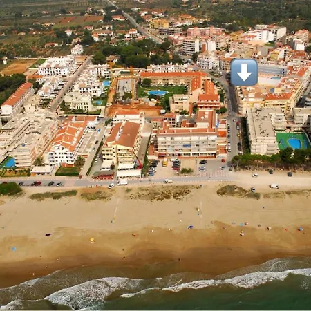 En El Edificio Barlovento, Situado En El Centro De Alcossebre, A 150m Del Mar Y Capacidad Hasta 8 Personas Апартаменты Alcoceber
